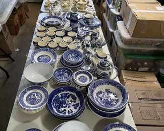 Blue Willow Dishes