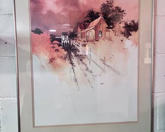 Dozens of Framed Art throughout the home!