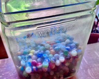 Large jar of marbles!