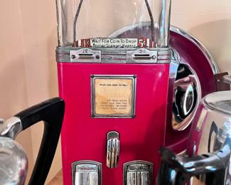 Antique Nut Gum Dispenser