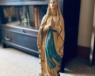Blessed Virgin Mary Our Lady of Lourdes Statue