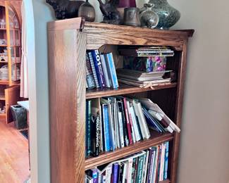 More Pottery and Books! Bookcase