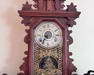 Eastlake Kitchen Mantle Clock
