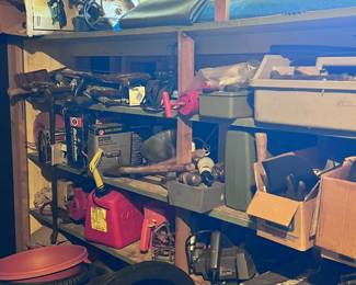 TOOLS - Garage to be set up soon!