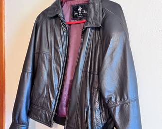 Luis Alvear Leather Jacket