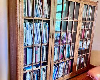 Bookcases including this Mission Triple Glass Door Bookcase BEAUTIFUL
