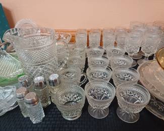 Vintage Wexford glassware