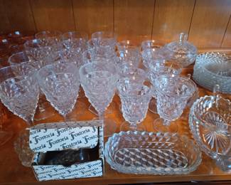 Fostoria "American" glassware