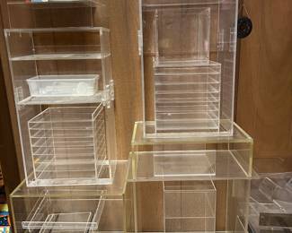 Acrylic Lucite Display Storage 