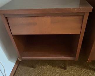 MCM Single Drawer Nightstand by Ward Furniture 