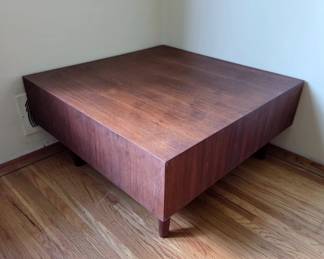 Mid-Century Floating Corner Table