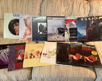 Boxes of vinyl