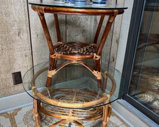 Rattan tables