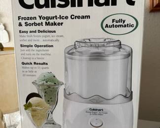 Cuisinart Frozen Yogurt - Ice Cream & Sorbet Maker