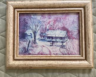 A room full of various wall decor in different sizes; a shelf or two full of picture frames - all shapes and sizes - many are new!