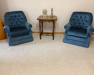 Blue Swivel Rockers _2 - sold seperately