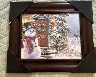 A room full of various wall decor in different sizes; a shelf or two full of picture frames - all shapes and sizes - many are new!