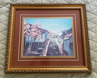 A room full of various wall decor in different sizes; a shelf or two full of picture frames - all shapes and sizes - many are new!