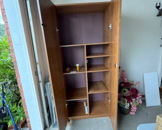 31. Garage Storage Cabinet - 30"W x 68" H x 15" D