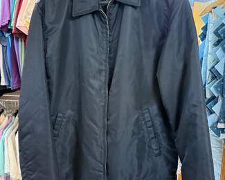 Several leather coats - size men's medium