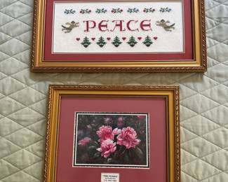 A room full of various wall decor in different sizes; a shelf or two full of picture frames - all shapes and sizes - many are new!