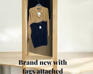 Men's Brand new clothing with tags attached