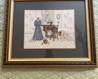 A room full of various wall decor in different sizes; a shelf or two full of picture frames - all shapes and sizes - many are new!