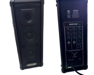 38. Vintage Kustom PA50 Speaker Set