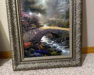 A room full of various wall decor in different sizes; a shelf or two full of picture frames - all shapes and sizes - many are new!