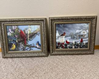 A room full of various wall decor in different sizes; a shelf or two full of picture frames - all shapes and sizes - many are new!