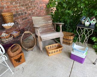 wood rocking chair