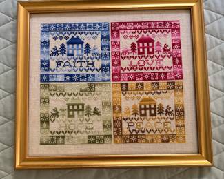 A room full of various wall decor in different sizes; a shelf or two full of picture frames - all shapes and sizes - many are new!