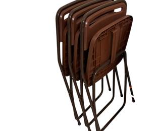 set of 4 folding chairs