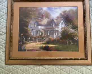 A room full of various wall decor in different sizes; a shelf or two full of picture frames - all shapes and sizes - many are new!