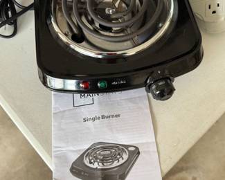 Electric Single Burner