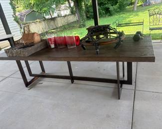 Long dinning table