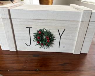 Rae Dunn holiday decorations