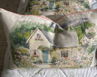 New accent pillows