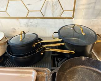 New pots and pans