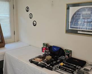 Gun accessories.