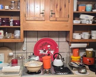 Upstairs kitchen.