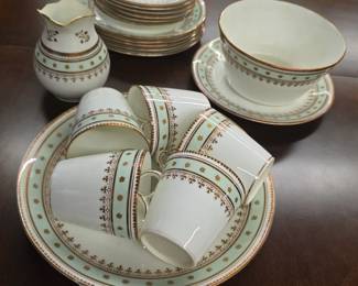 Beautiful China pieces from Cauldon Ltd. of England, commissioned by Higgins & Seiter, New York