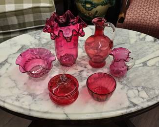 Cranberry glass