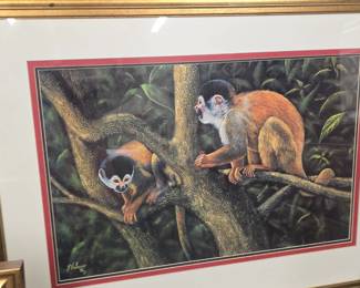 Monkeys by P. Valerio 1992