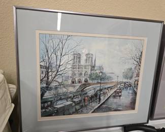 assorted framed wall art