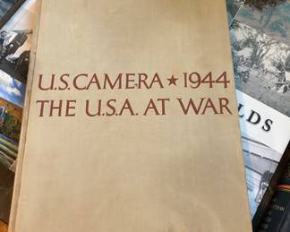 US Camera 1944 USA at war first edition HB book