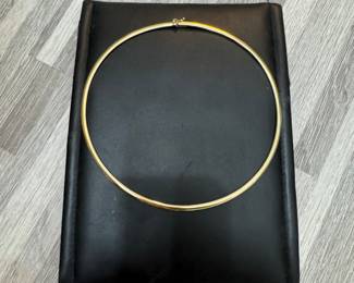 14k omega necklace