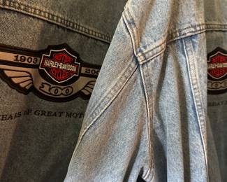 Harley Davidson 100 years
Jean jackets