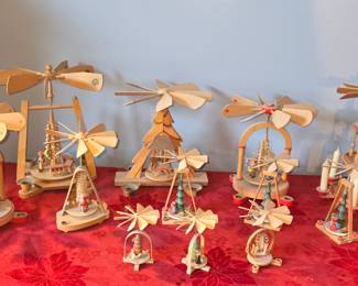 Vintage GDR Christmas Pyramids