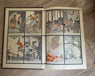 Beautiful illustrations from the book The Tale Of Daddy Longlegs